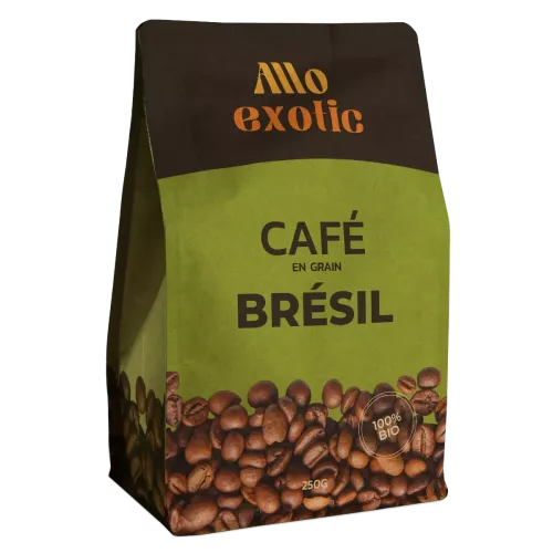 Café en Grain du Brésil Bio