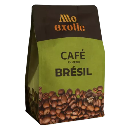 Café en Grain du Brésil Bio